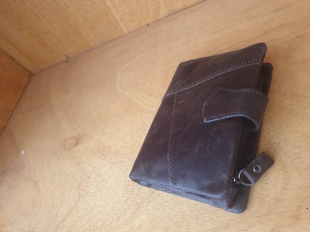 Leather Wallet 2 Angle View