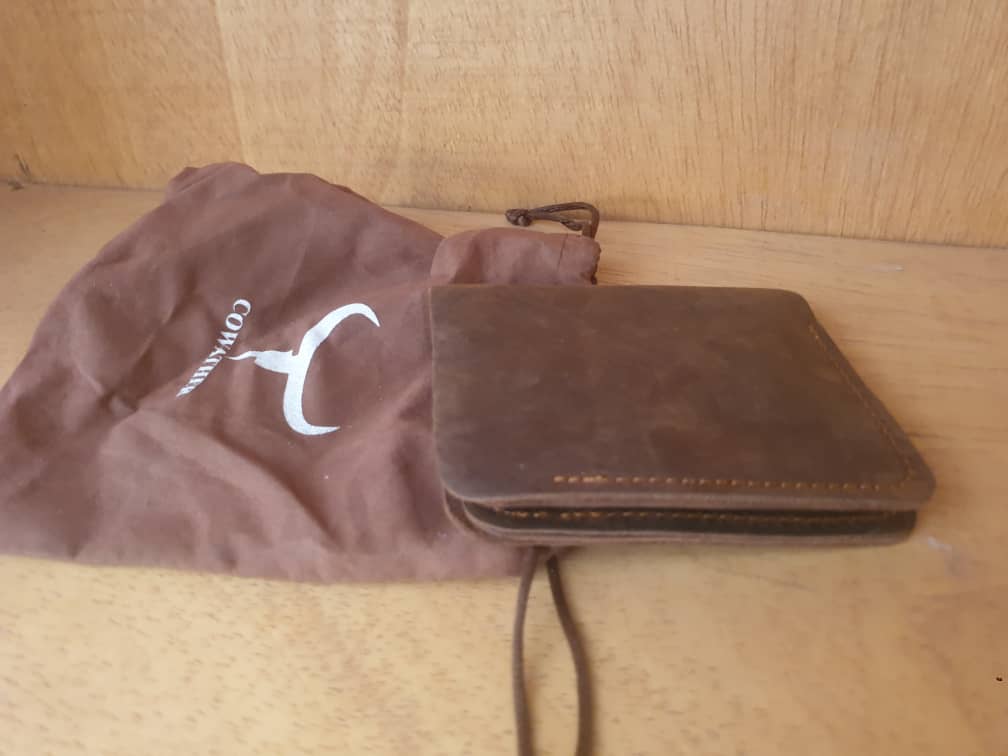 Leather Wallet Ground View